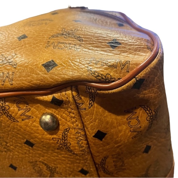 Authentic MCM Visetos Travel Bag - Picture 4 of 13